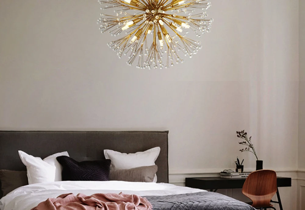 clean crystal chandelier