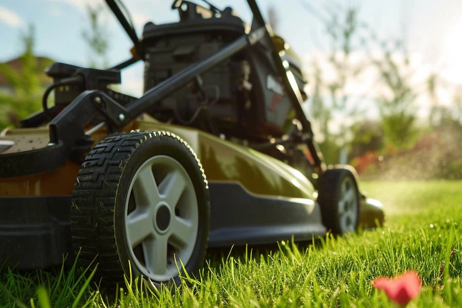 best battery power push mower