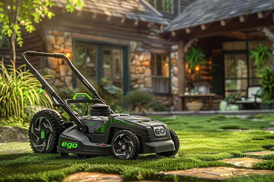 best battery power push mower