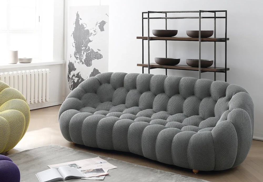 grey bubble sofa